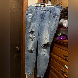 Torrid button fly skinny jean